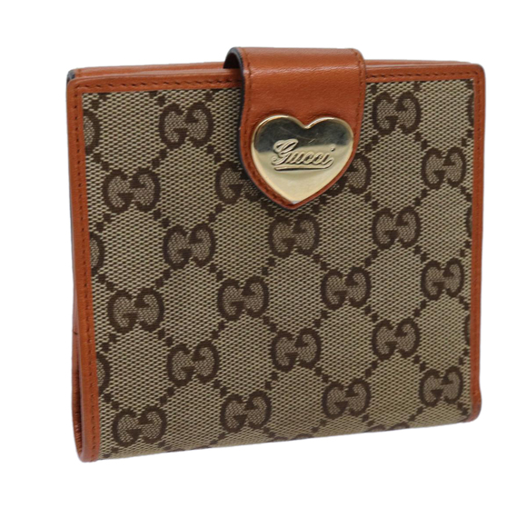 GUCCI GG Canvas Wallet Beige 203549 Auth yk11703 - Picture 1 of 16